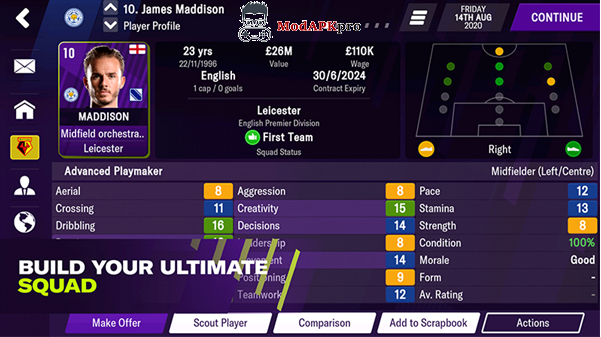 Football Manager 2021 Mobile Mod (2)