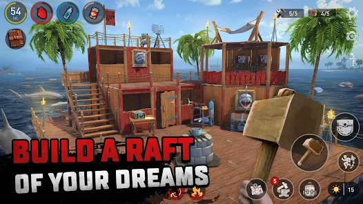 Raft Survival Ocean Nomad Mod (4)